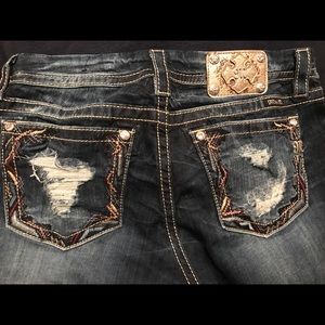 MISS ME skinny jeans